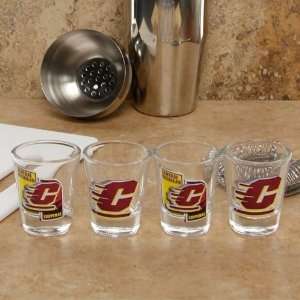  Central Michigan Chippewas 4 Pack Enhanced High Definition 