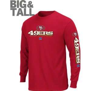  San Francisco 49ers Big & Tall Primary Receiver II Long 