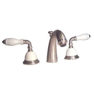 com Jado 822/303/124 Ornate Widespread Brushed Nickel Bathroom Faucet 