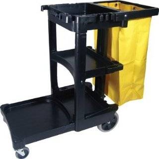 SEPTLS640617388BLA   Janitor Cart / Cleaning Trolley
