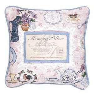    Feminine Memory Tapestry Toss Pillow USA Made