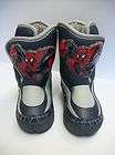 70J NEW Toddler Boys SPIDERMAN Blue Winter Snow Boots 6 NWT