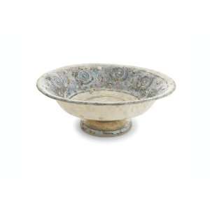 Arte Italica Lustro Large Footed Bowl 