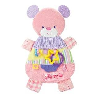 Kids Preferred Label Loveys Teether Blanket, Little Lovey Bear