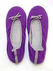 June And Daisy Purple Cotton Slipper Sock Size Small