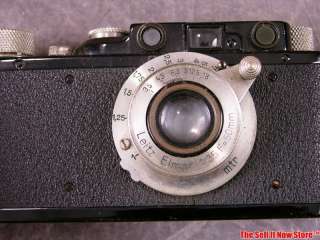 VTG 1932 LEICA II D Camera Leitz Elmar Lens 135 F50mm  