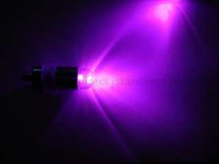 12 Purple Submersible Led Light Paper Lantern Balloon Floral Wedding 