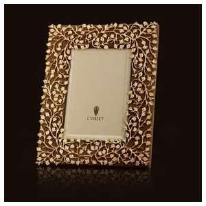  LObjet Lorel Gold 4 inch round picture frame Everything 