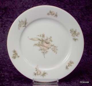 LB7 ROSENTHAL/THOMAS GERMANY   COLONIAL ROSE   BREAD & BUTTER PLATE 