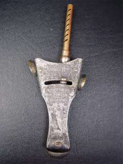 Antique Kampfe Bros Star Safety Razor Blade Stropper  