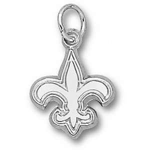  LogoArt New Orleans Saints 1/2 Inch X 1/2 Inch Sterling 