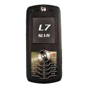  Motorola SLVR L7 Technoskin  Black Cell Phones 