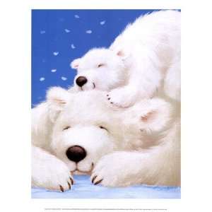  Fluffy Bears II by Alison Edgson 10x12 Toys & Games