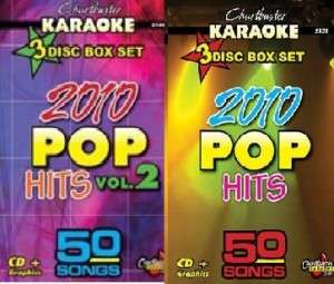 NEWEST 2010 POP HITS CHARTBUSTER KARAOKE 100 SONGS CDG  