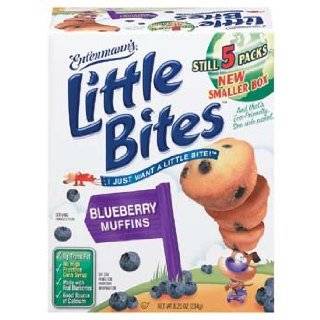 Little Bites Blueberry Muffins, Fudge Brownies, Chocolate Chip Muffins 