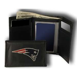  New England Patriots NFL Leather Embroidered Wallet 