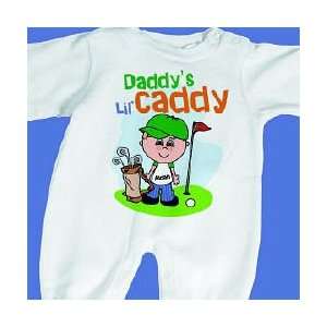  Lil Boy Caddy Fleece Romper Baby