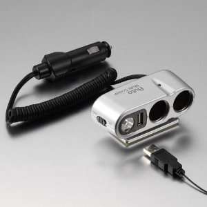  XTG Technology 3 in 1 Car Charger with LED Car Light 