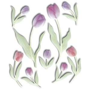  Jolees Boutique Themed Ornate Stickers, Vellum Tulips 