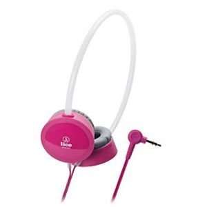 Audio Technica ATH K01 PK Pink  Stereo Headphones for KIDS (Japan 