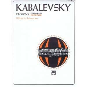  Kabalevsky   Clowns Op. 39 No. 20 