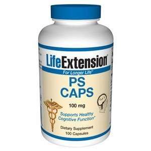 Life Extension PS (Phosphatidylserine) CAPS 100 mg 100 Caps