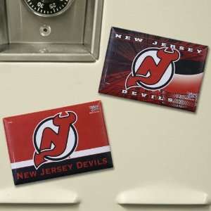 New Jersey Devils 2 Pack Magnets 