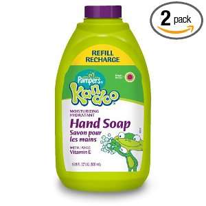 Pampers Kandoo Brightfoam Anti bacterial Hand Soap Refill, Magic Melon 