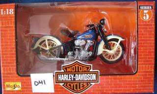 Harley Davidson 1/18 1936 EL Knucklehead  