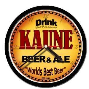  KAUNE beer and ale cerveza wall clock 