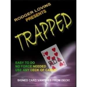    TRAPPED   Card / Close Up / Street Magic Trick Toys & Games