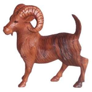  Wood statuette, Mountain Goat