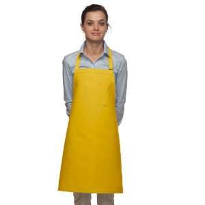 DayStar 211 Bib Apron w/Pencil   Yellow   Embroidery Available  