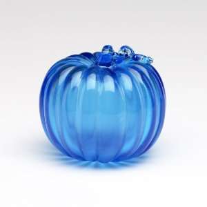  Cyan Design 02673 Cyan Blue 4 Small Cyan Glass Pumpkin 