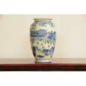  12 Chinese Blue and White Porcelain Vase