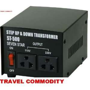  SEVENSTAR 500WATTS UP & DOWN TRANSFORMER Electronics