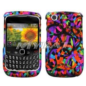  Blackberry Curve2, Curve 3G Phone Protector Cover, Rainbow 