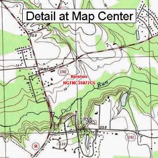 USGS Topographic Quadrangle Map   Kinston, North Carolina (Folded 