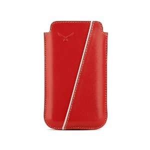  Kios Diego Iphone 4/4S Slim Pouch Case   Red/White Cell 
