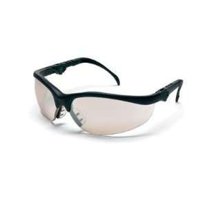 Klondike Plus Safety Glasses With Black Frame And Clear Indoor/Outdoor 
