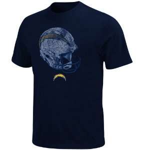  San Diego Chargers Rival Vision II T Shirt   Navy Blue 