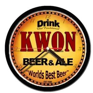  KWON beer and ale cerveza wall clock 