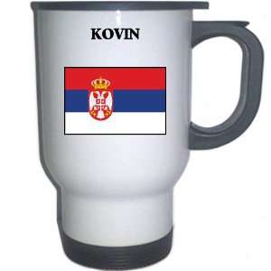  Serbia   KOVIN White Stainless Steel Mug Everything 