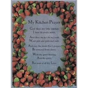  My Kitchen Prayer Poster Print