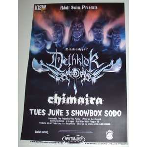  DethKlok Metalocalypse Poster   Concert flyer