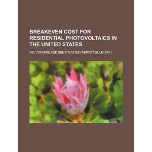  Breakeven cost for residential photovoltaics in the United 