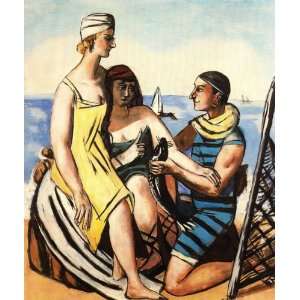     Max Beckmann   32 x 38 inches   The Small Fish