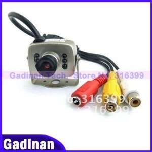  6led color mini camera wired cctv products