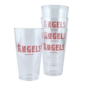 Los Angeles Angels MLB Plastic Pint Glass Set Sports 