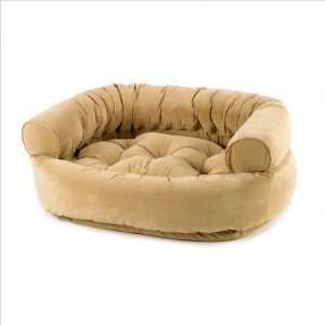 Bowsers Double Donut Bed   X Double Donut Dog Bed in Sesame Size 